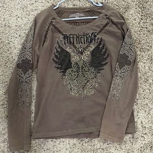 Affliction Long Sleeve Tee